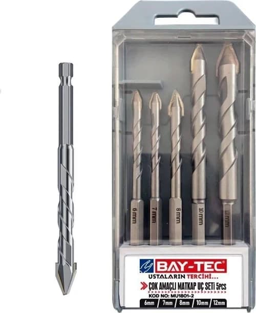 ÇOK AMAÇLI MATKAP UÇ SETİ 5 PCS
