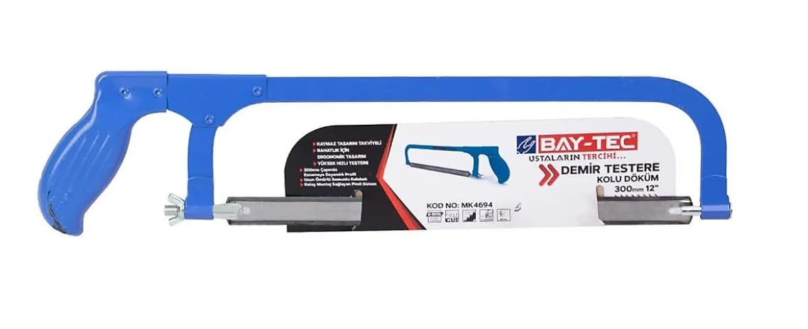 BAYTEC DEMİR TESTERE KOLU AĞIZLI MK4694