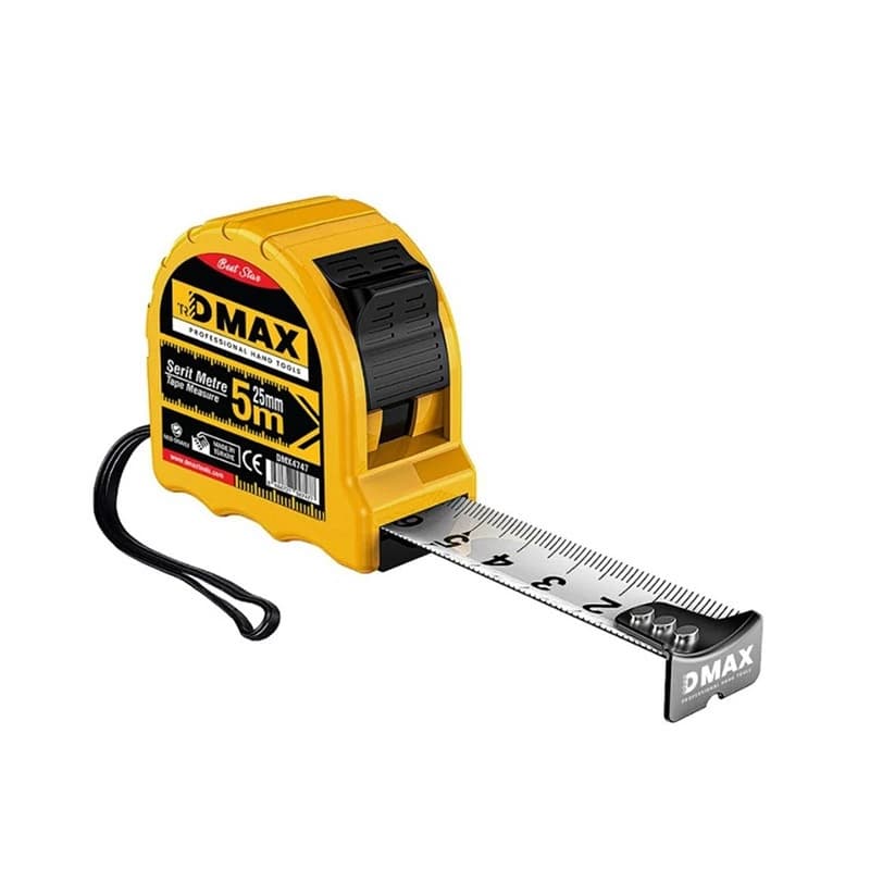 DMAX ŞERİT METRE 5MM *25MT DMX4747